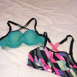 2 Victoria Secret Sports Bras